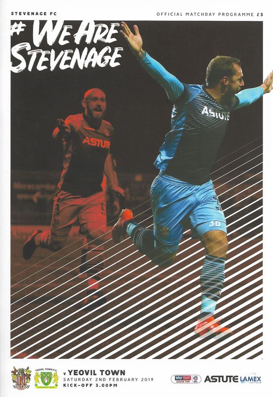 Stevenage v Yeovil Town - 02/02/19
