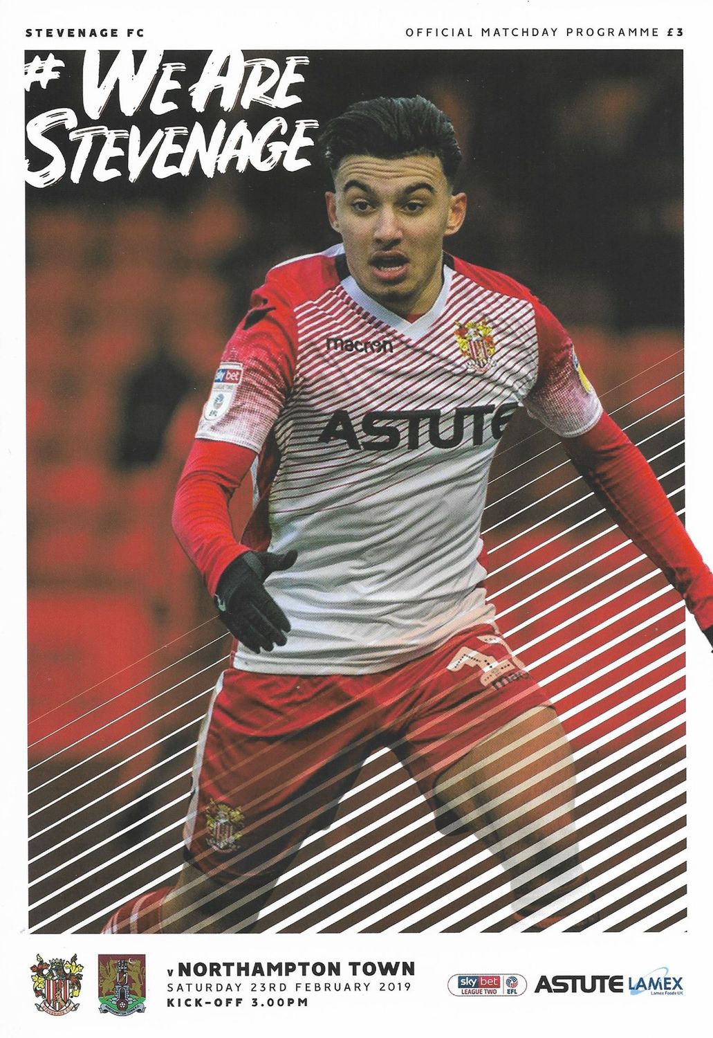 Stevenage v Northampton Town - 23/02/19