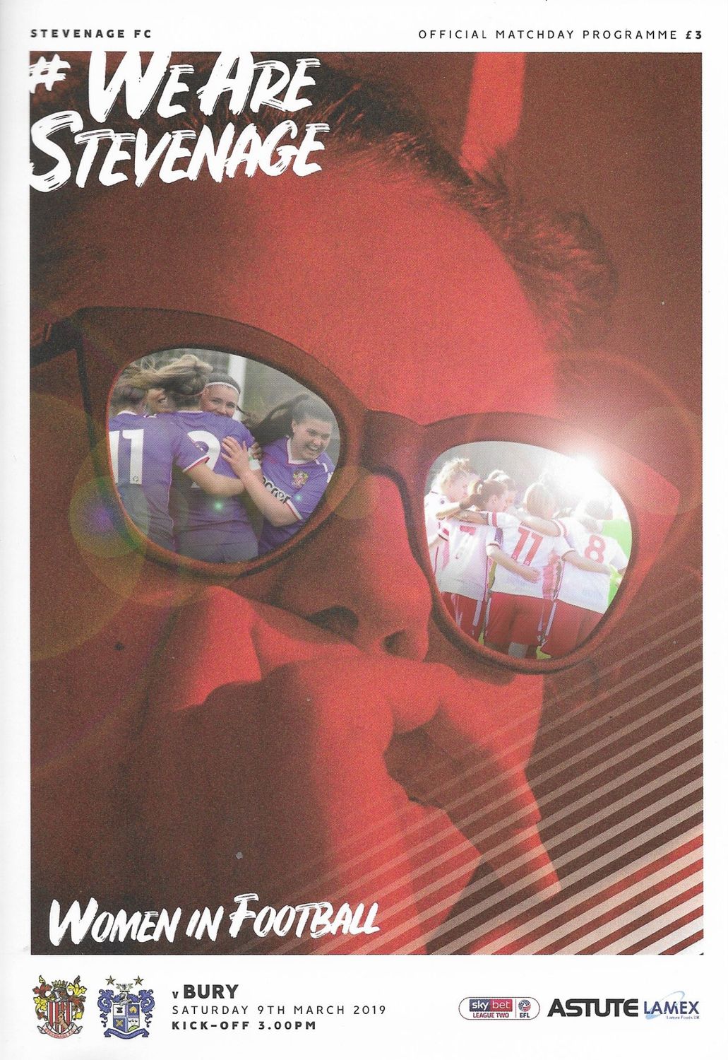 Stevenage v Bury - 09/03/19