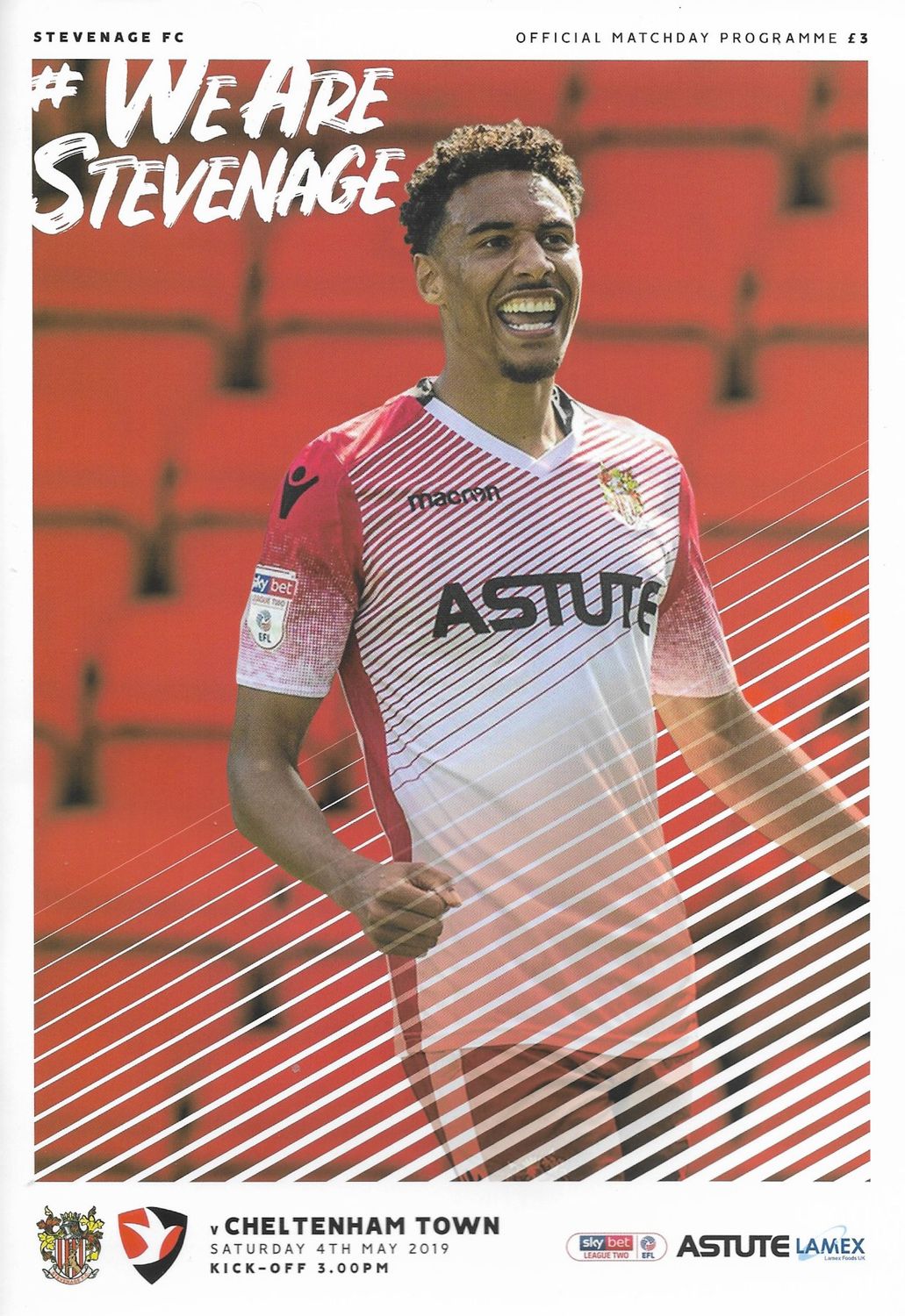 Stevenage v Cheltenham Town - 04/05/19