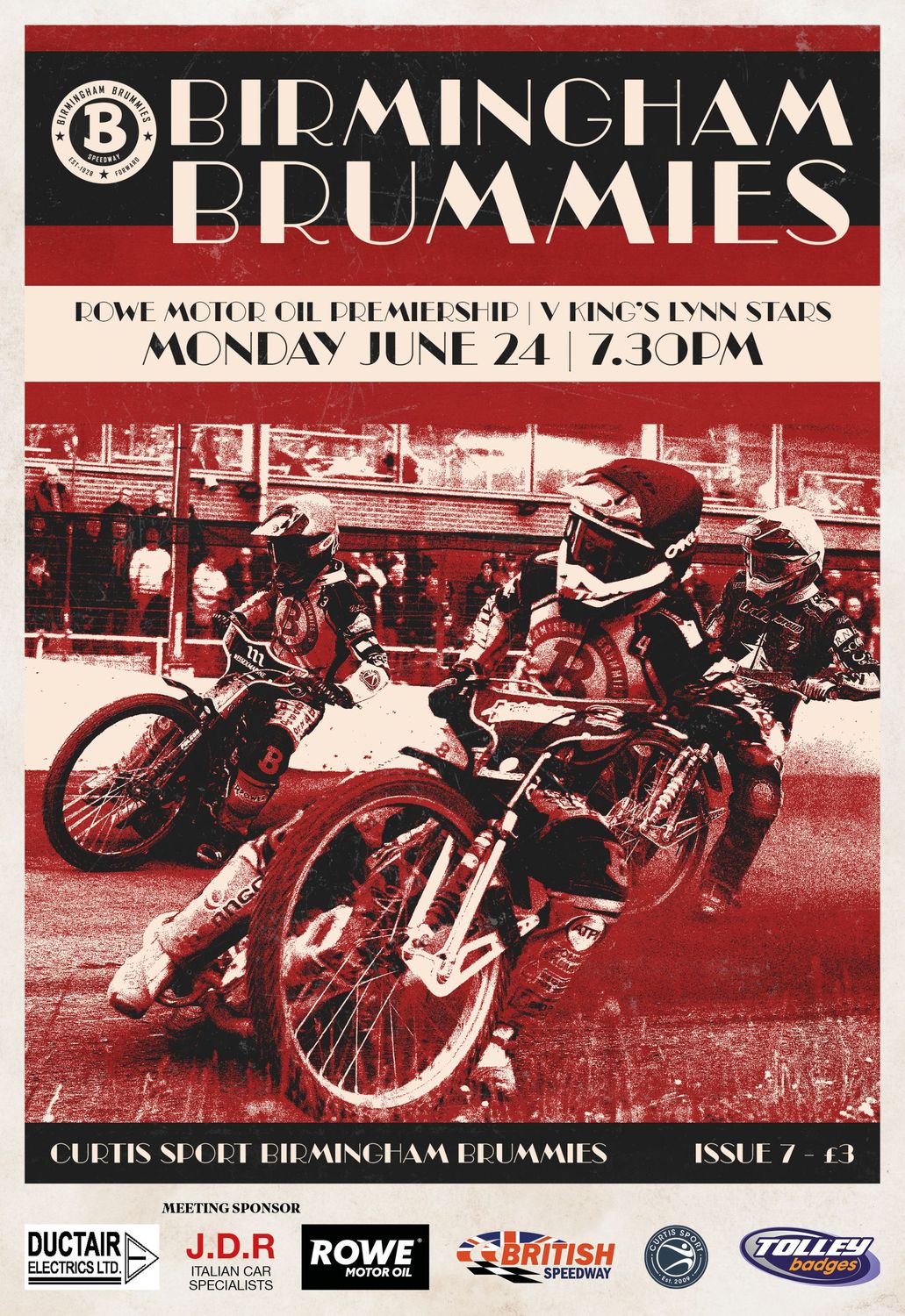Birmingham Brummies v King's Lynn Stars - 24/06/24