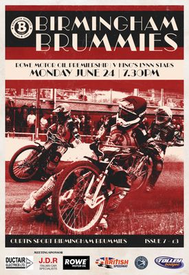 Birmingham Brummies v King's Lynn Stars - 24/06/24