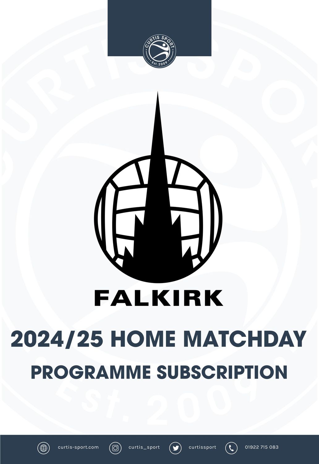 Falkirk FC 2024/25 Home Subscription
