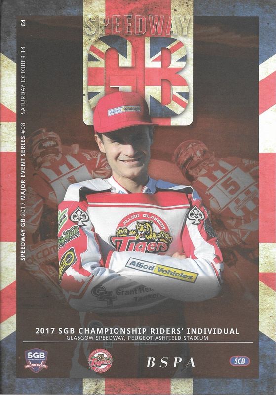 2017 Championship Riders' Individual INSERT - 14/10/17