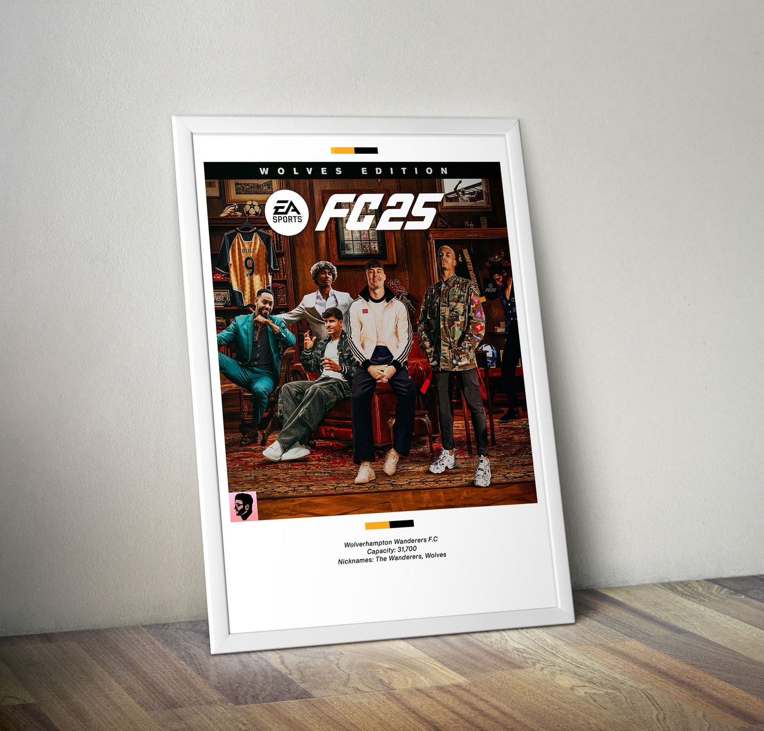 A4 POSTER - FC25 Cover Artwork - Wolves Edition