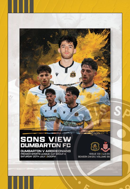 Dumbarton v Airdrieonians - 20/07/24