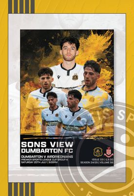Dumbarton v Airdrieonians - 20/07/24