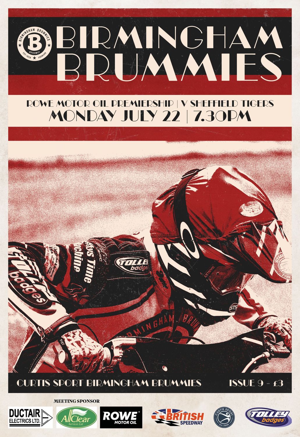 Birmingham Brummies v Sheffield Tigers - 22/07/24