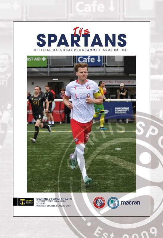 The Spartans v Forfar Athletic - 23/07/24