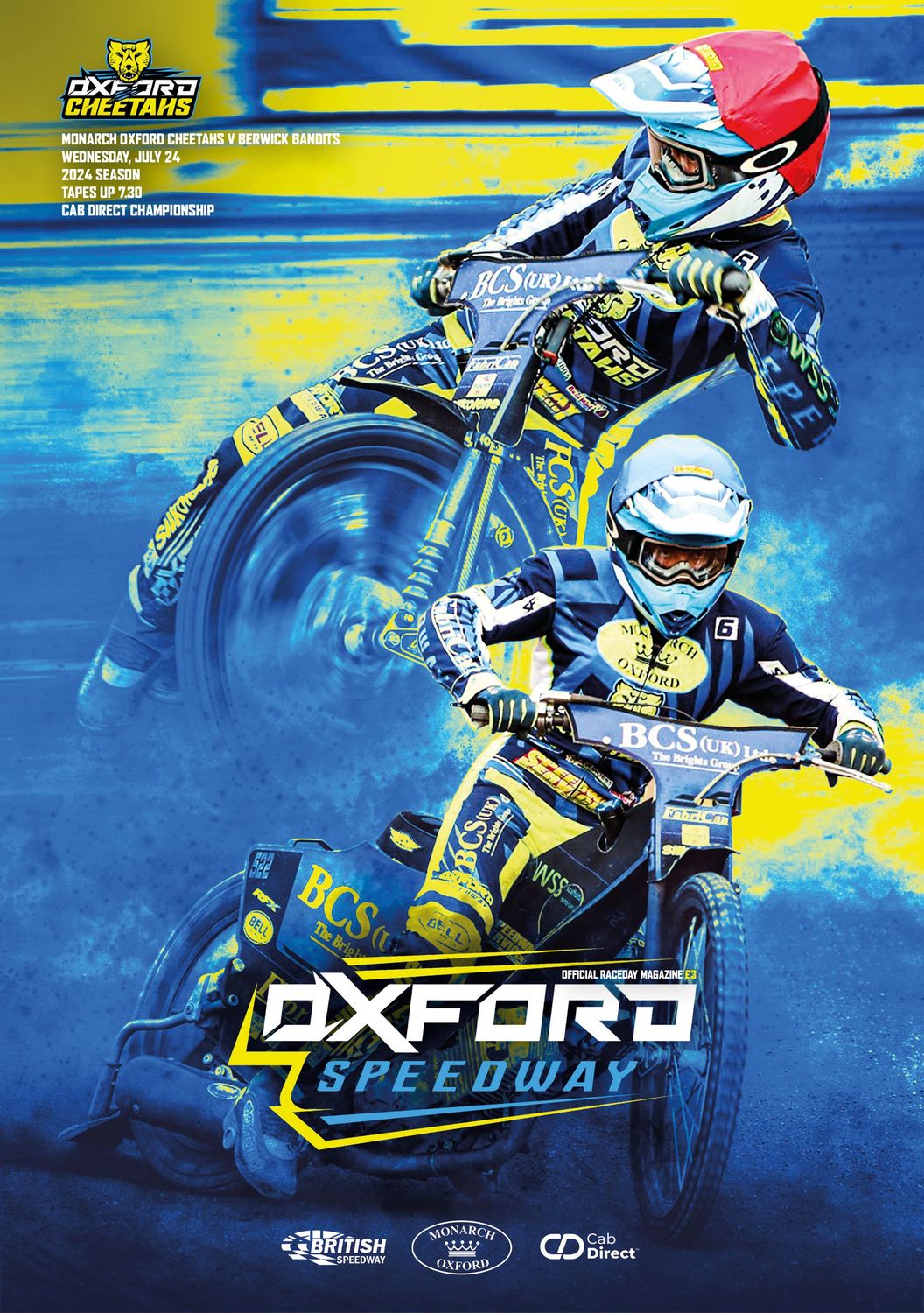 Oxford Cheetahs v Berwick Bandits - 24/07/24