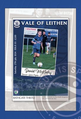 Vale of Leithen v Bathgate Thistle - 27/07/24