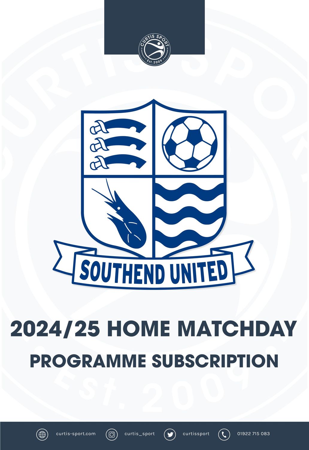Southend United 2024/25 Home Subscription