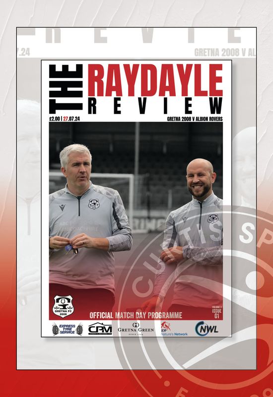 Gretna 2008 v Albion Rovers - 27/07/24