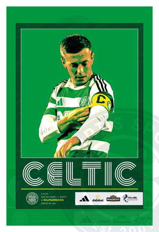Celtic v Kilmarnock - 04/08/24