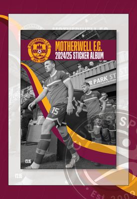 Motherwell FC 2024/25 Official Sticker Album