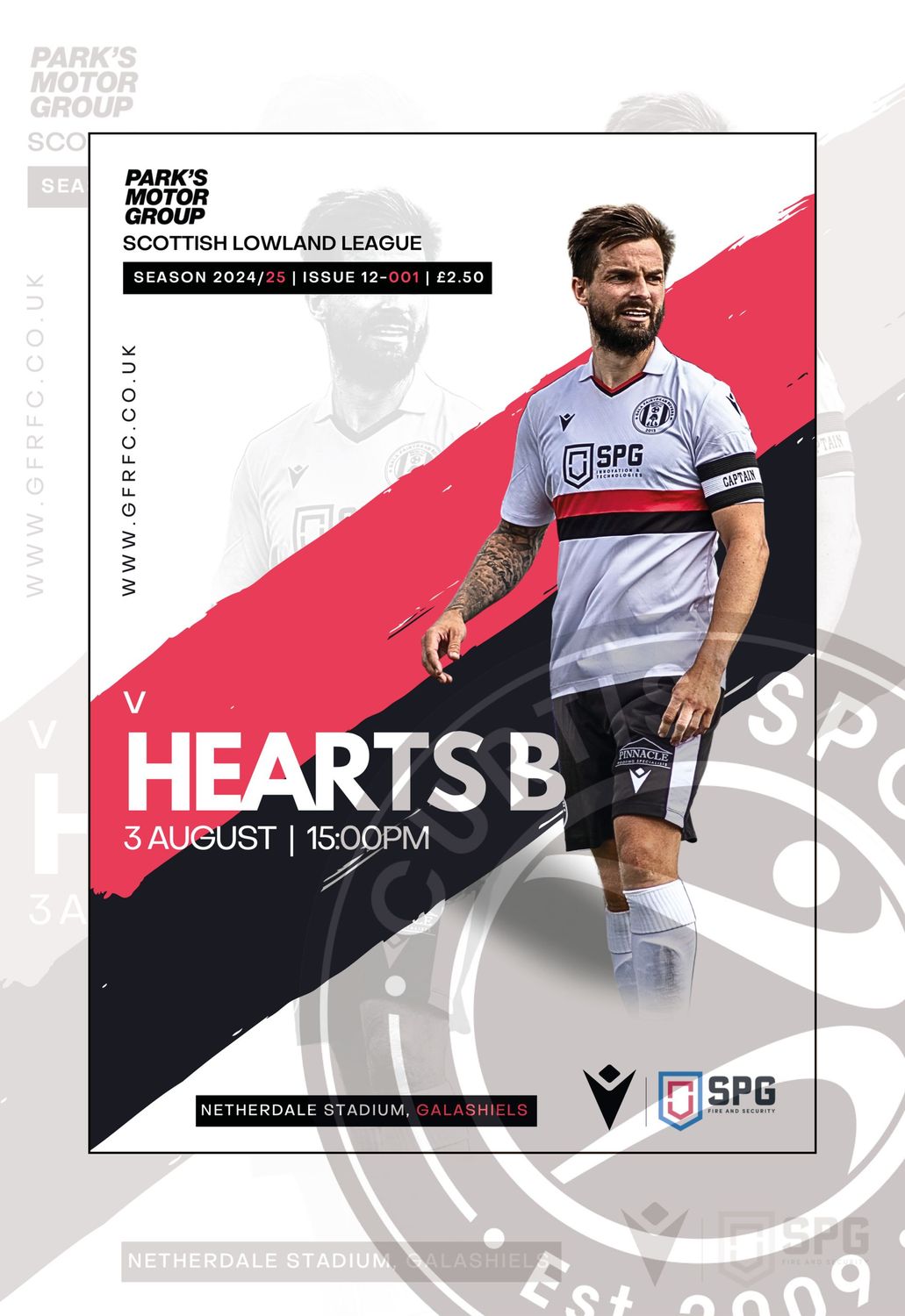 Gala Fairydean Rovers v Hearts B - 03/08/24