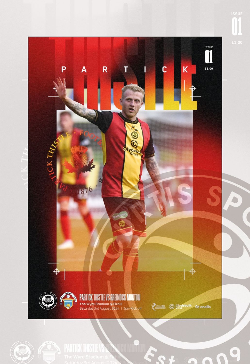 Partick Thistle v Greenock Morton - 03/08/24