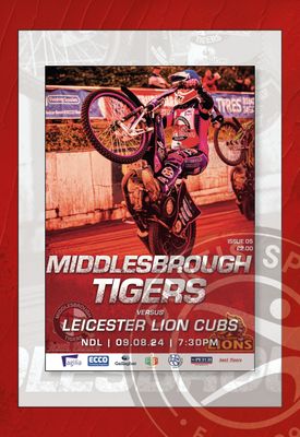 Middlesbrough Tigers v Leicester Lion Cubs - 09/08/24