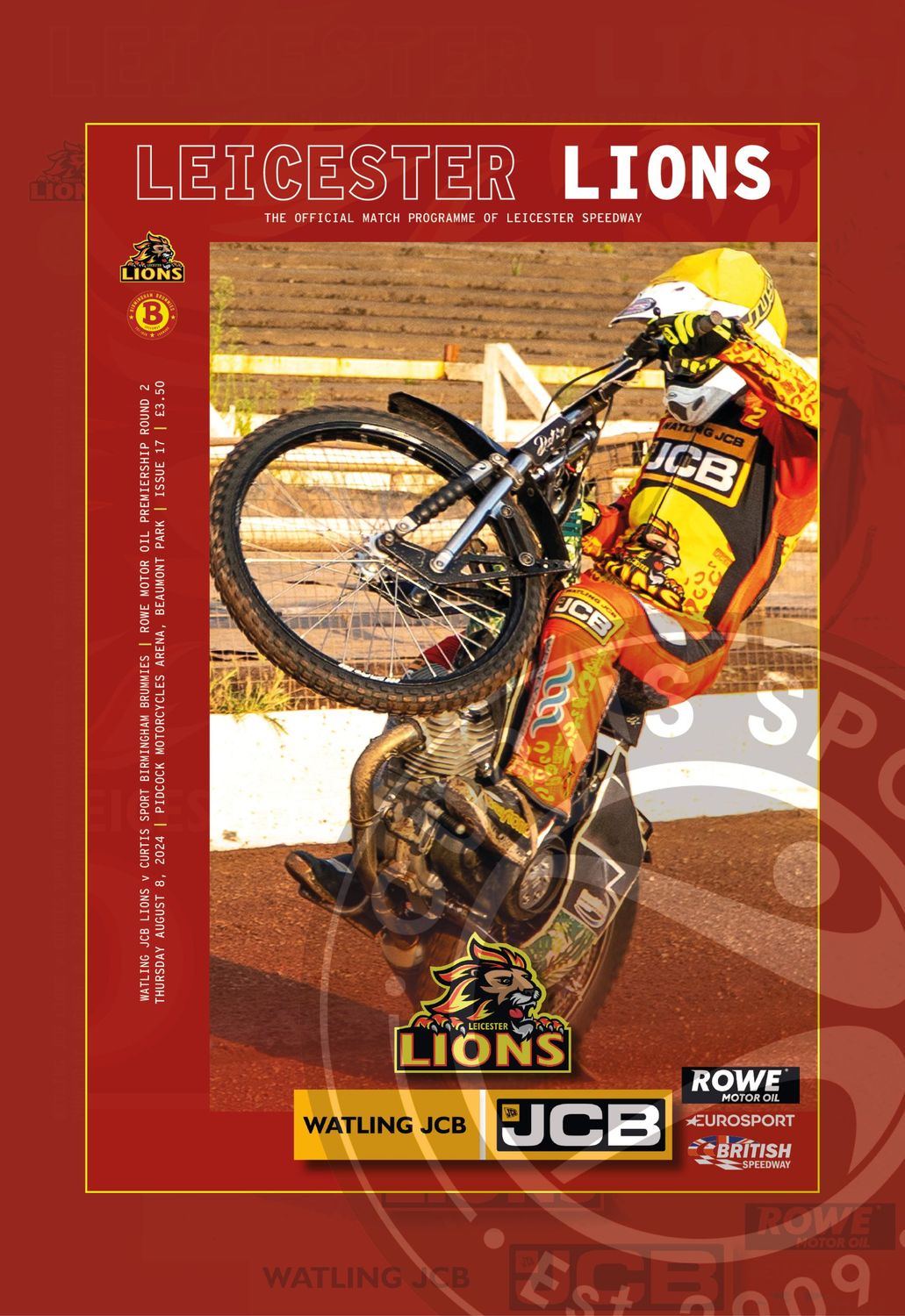 Leicester Lions v Birmingham Brummies - 08/08/24