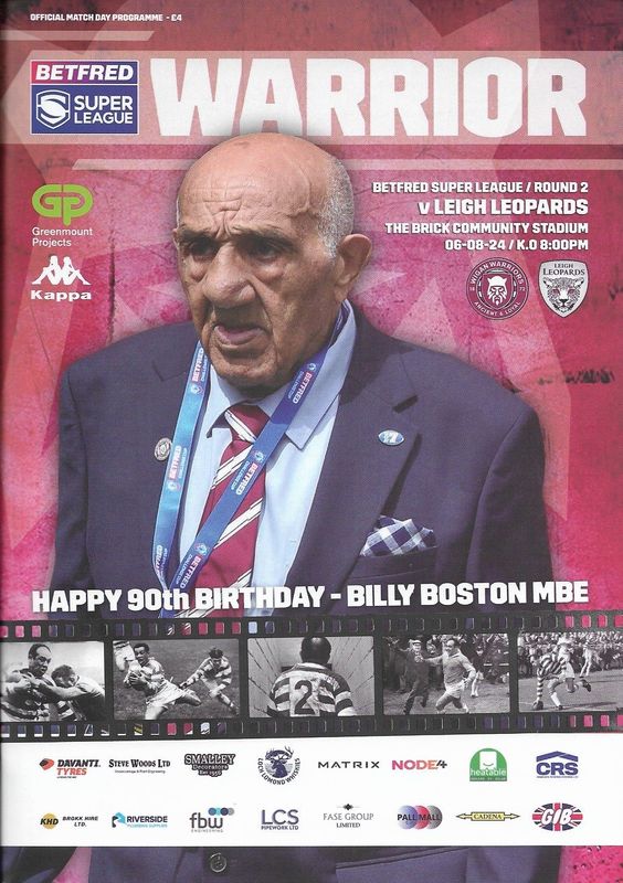 Wigan Warriors v Leigh Leopards - 06/08/24