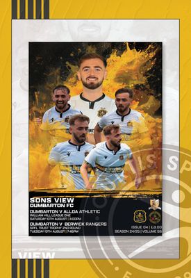 Dumbarton v Alloa Athletic / Berwick Rangers 2-IN-1