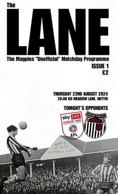 The Lane - Notts County v Grimsby Town
