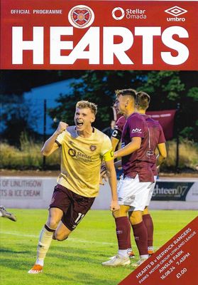 Hearts B v Berwick Rangers - 16/08/24