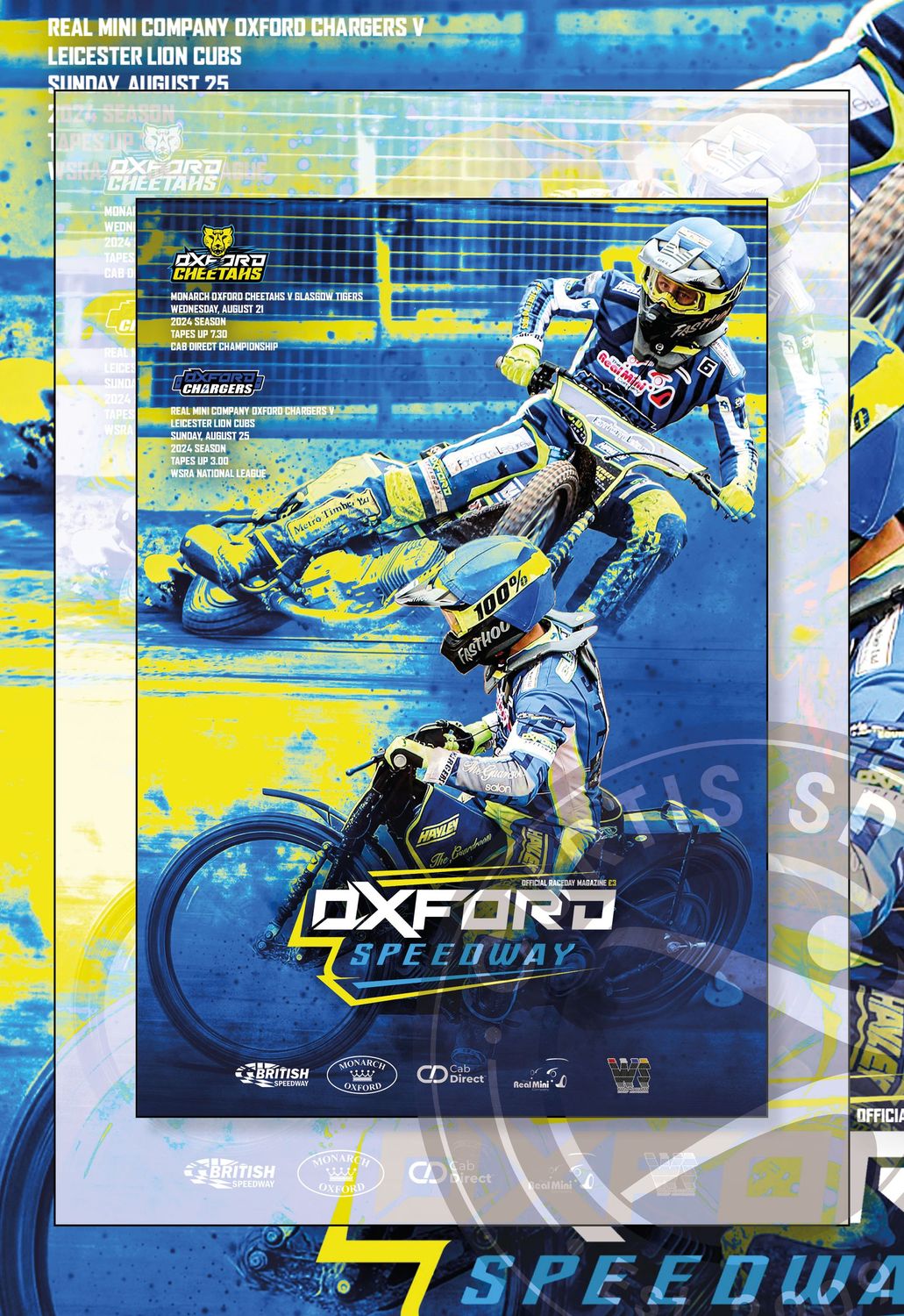 Oxford Cheetahs v Glasgow Tigers / Oxford Chargers v Leicester Lion Cubs 2-IN-1
