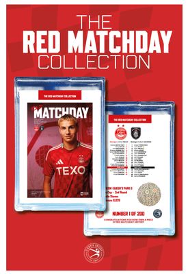 THE RED MATCHDAY COLLECTION - #4 v Queen's Park