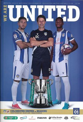 Colchester United v Reading - 13/08/24