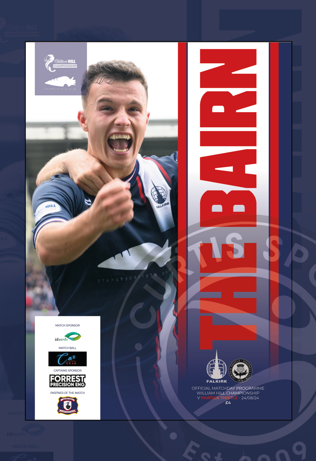 Falkirk v Partick Thistle - 24/08/24