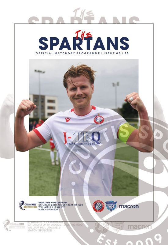 The Spartans v Peterhead - 24/08/24