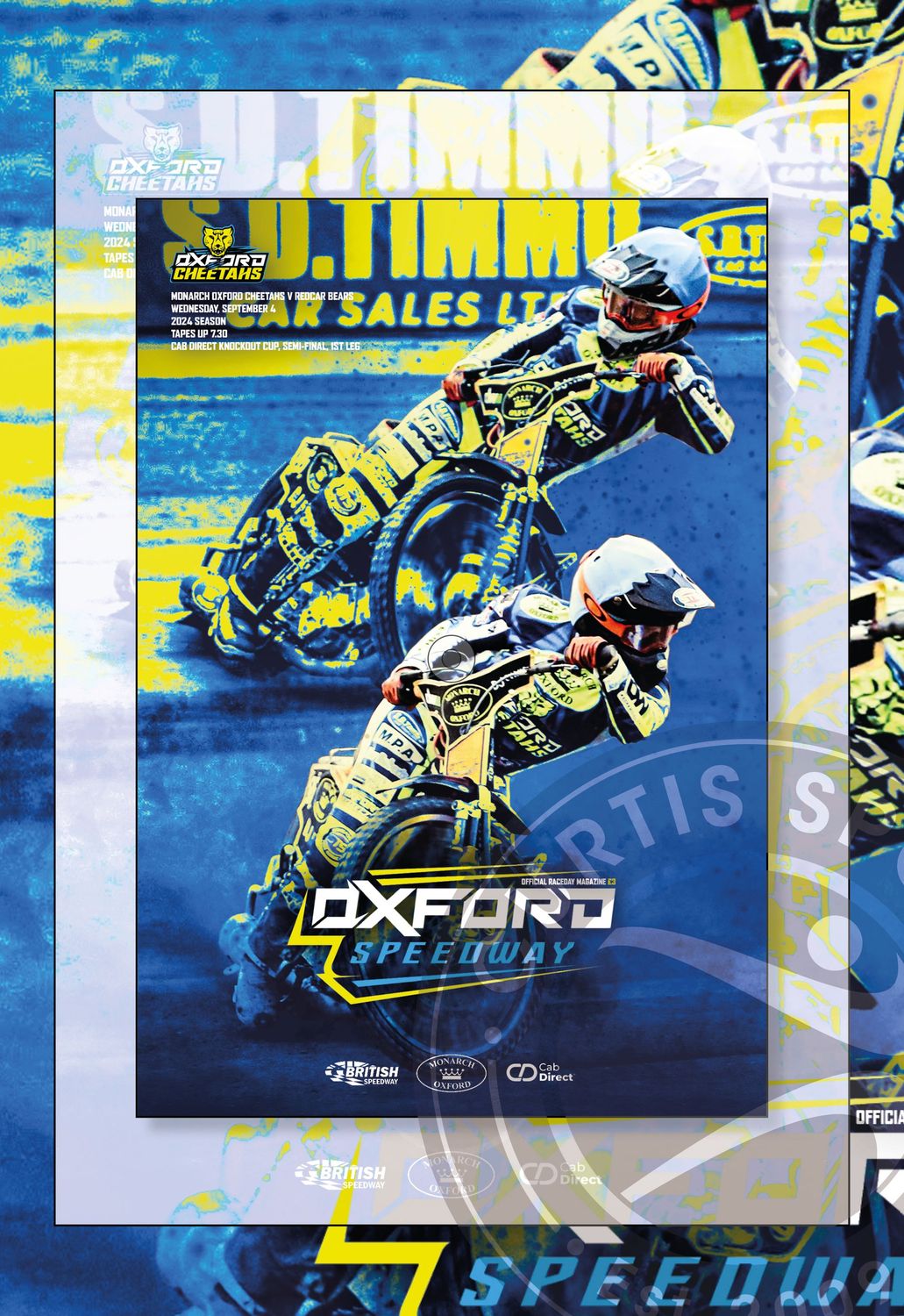 Oxford Cheetahs v Redcar Bears - 04/09/24