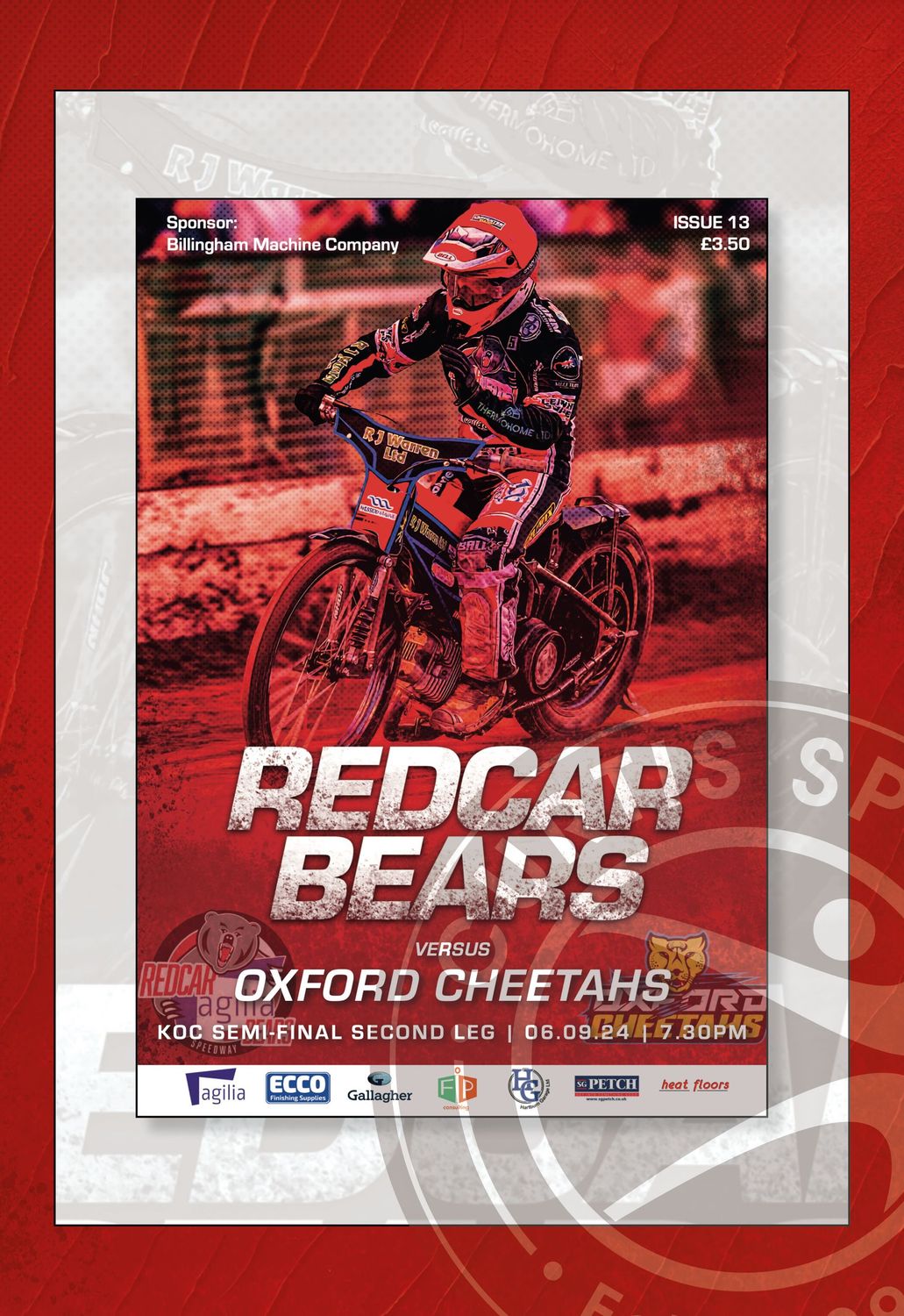 Redcar Bears v Oxford Cheetahs - 06/09/24