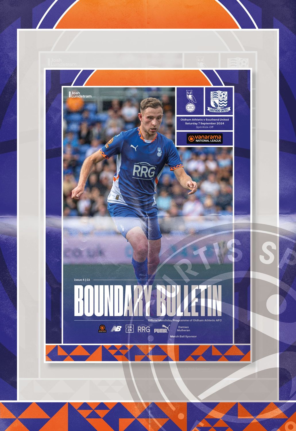 Oldham Athletic v Southend United - 07/09/24