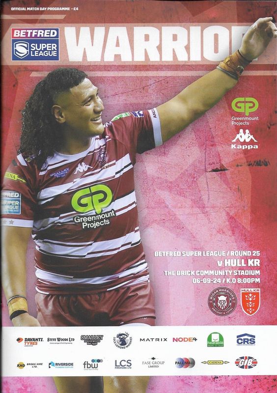 Wigan Warriors v Hull KR - 06/09/24