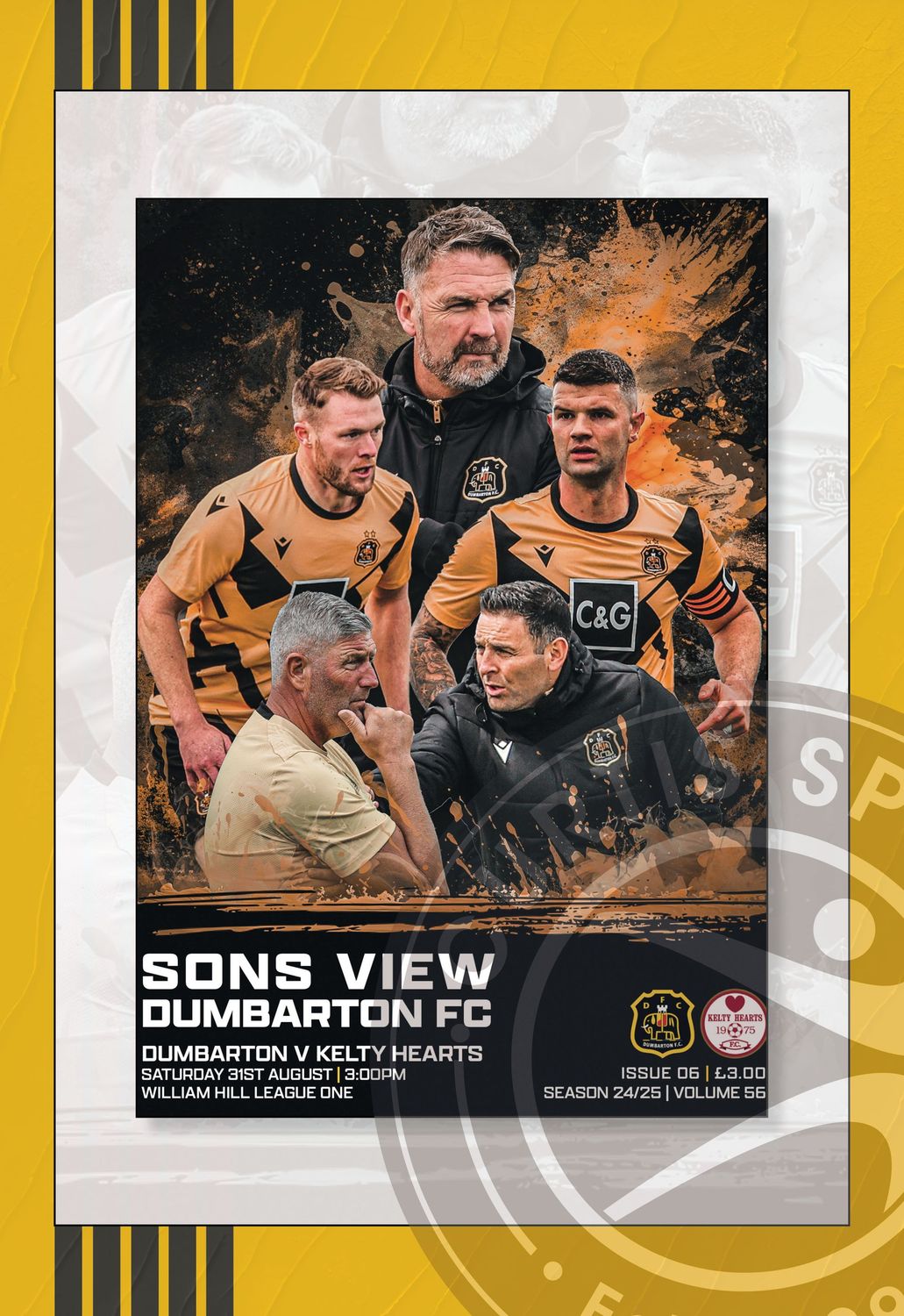 Dumbarton v Kelty Hearts - 31/08/24