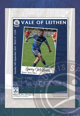 Vale of Leithen v Preston Athletic - 14/09/24