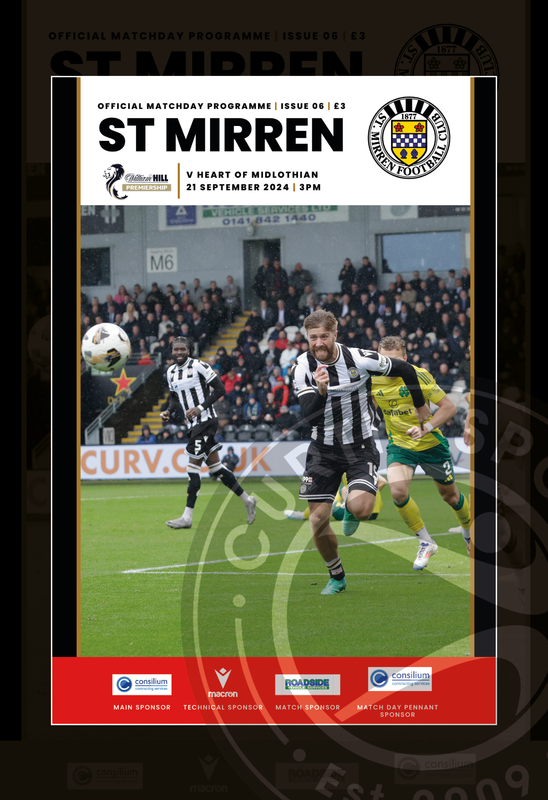 St Mirren v Heart of Midlothian - 21/09/24