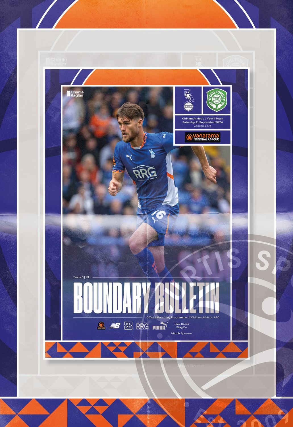 Oldham Athletic v Yeovil Town - 21/09/24