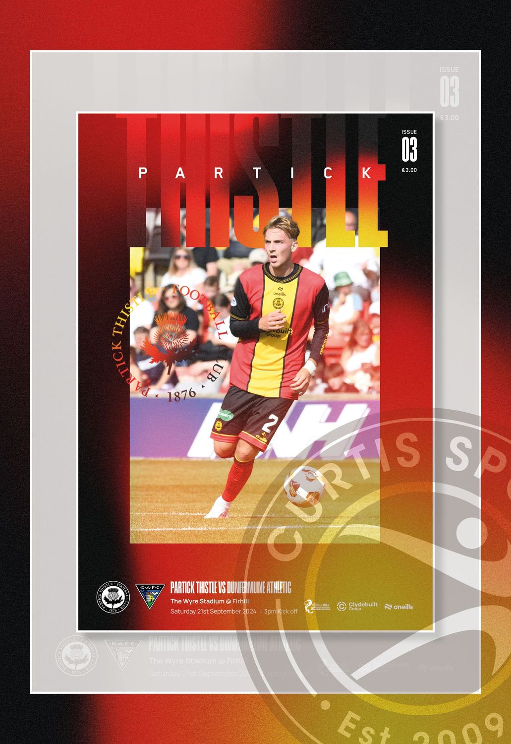 Partick Thistle v Dunfermline Athletic - 21/09/24