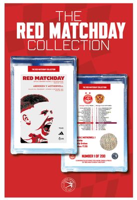 THE RED MATCHDAY COLLECTION - #6 v Motherwell