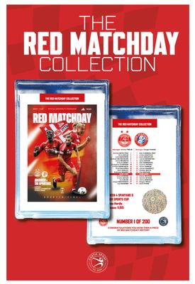 THE RED MATCHDAY COLLECTION - #7 v The Spartans