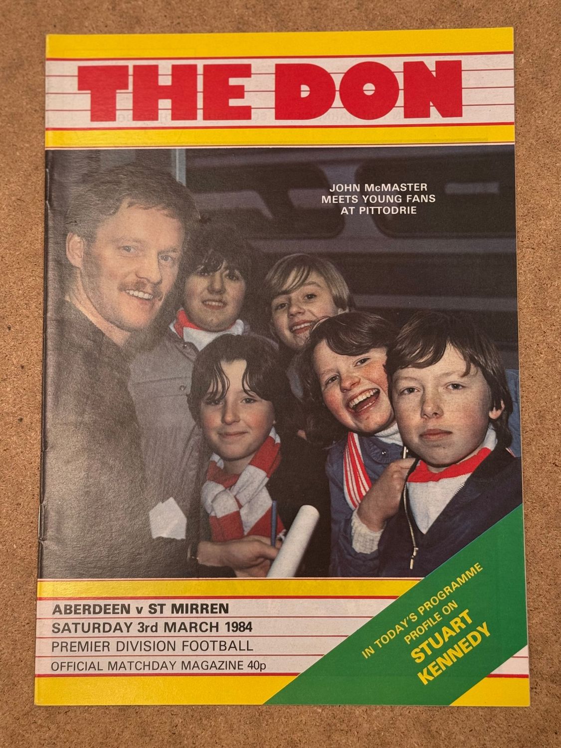 Aberdeen v St Mirren - 03/03/1984