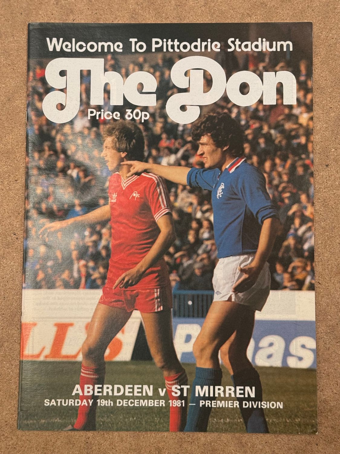 Aberdeen v St Mirren - 19/12/81