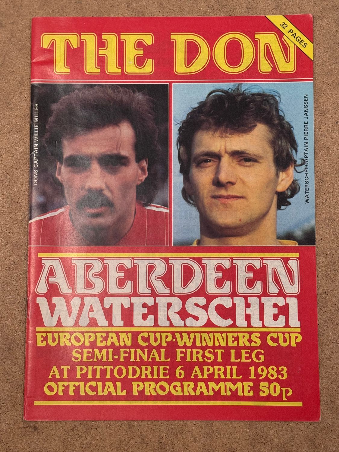 Aberdeen v Waterschei - 6/4/83