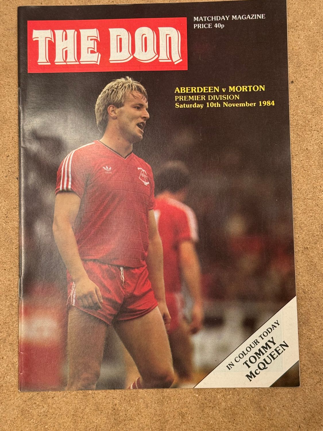 Aberdeen v Morton - 10/11/84