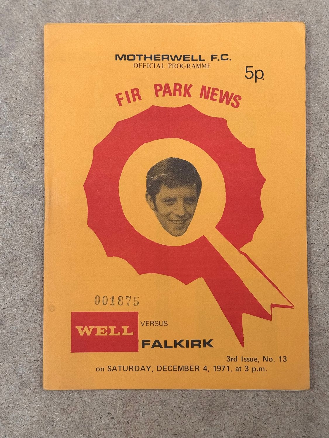 Motherwell v Falkirk - 4/12/71