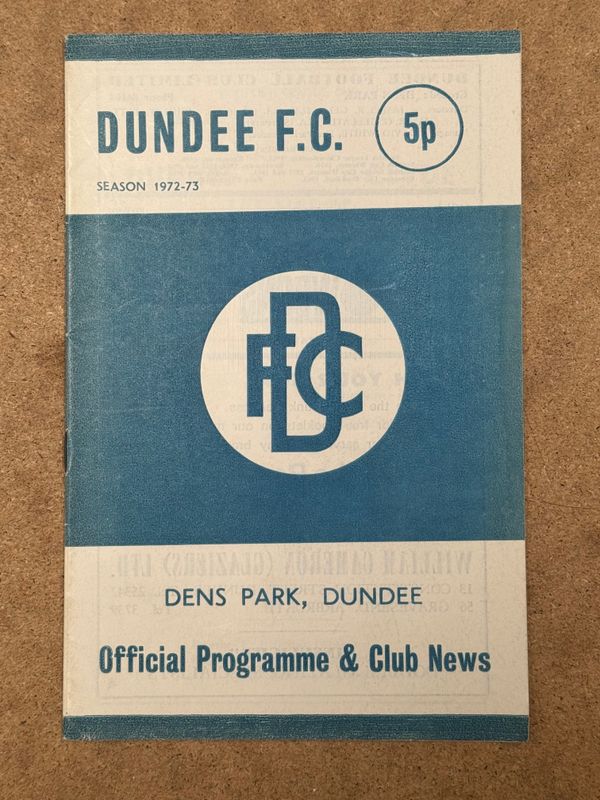 Dundee v Clyde - 16/8/72