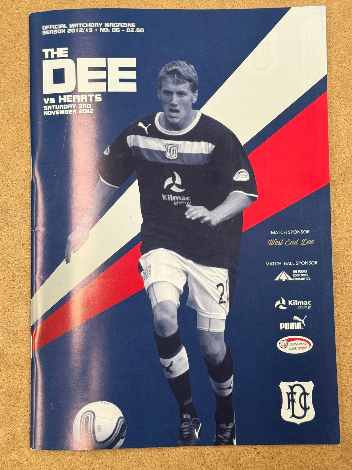 Dundee v Hearts - 3/11/12